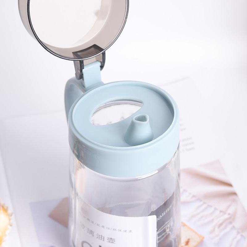 Xinmeiya all-plastic seasoning box set, household combination set, kitchen glass seasoning jar, salt and monosodium glutamate seasoning bottle details Picture