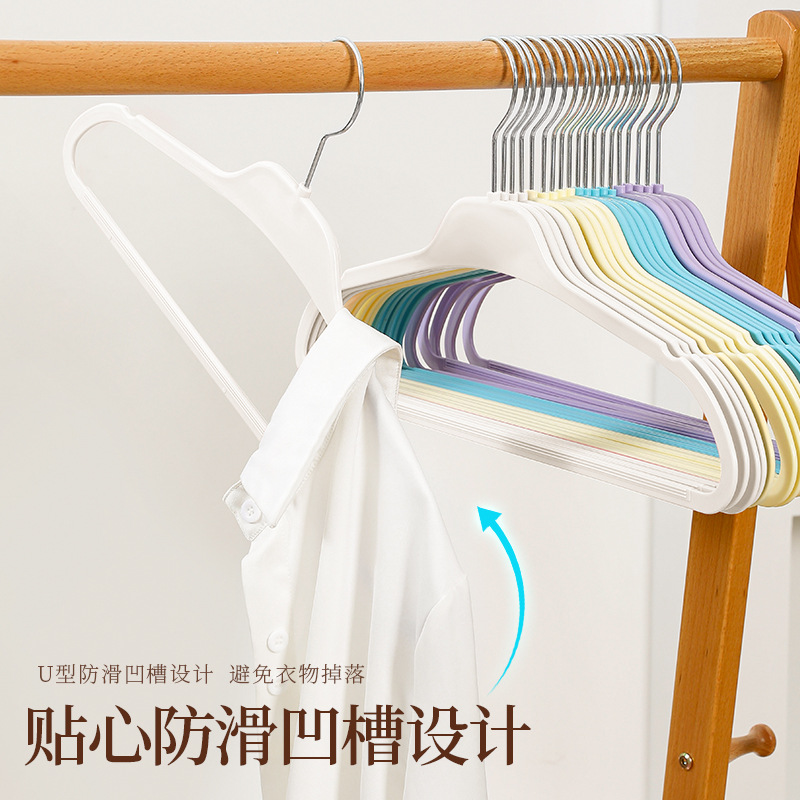 衣架/折叠衣架/塑料衣架/木质儿童衣架/衣服架子细节图