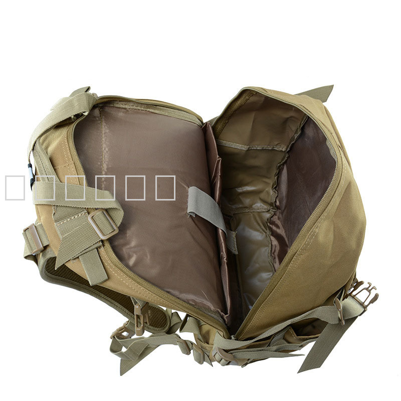 旅行户外背包 迷彩战术包双肩背包 双肩运动背包可挂腰包