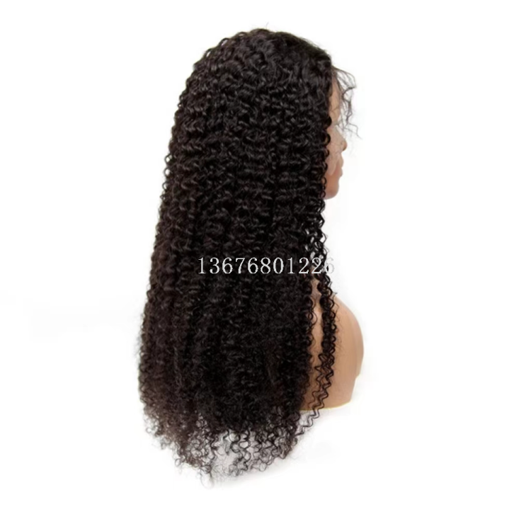Wig headgear, Front lace headgear, Human hair, African, European and American export factory wholesale front