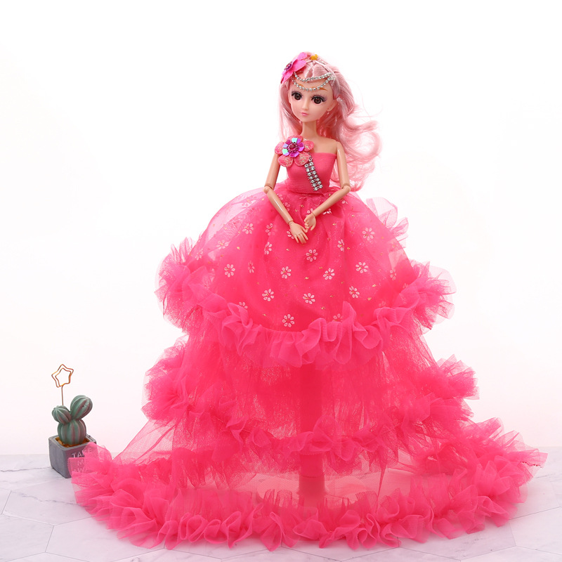 50 cm night market supply: Wedding dresses, princesses, Barbie dolls, creative ornaments, girls' children's toys, girls' princess gifts wholesale details Picture