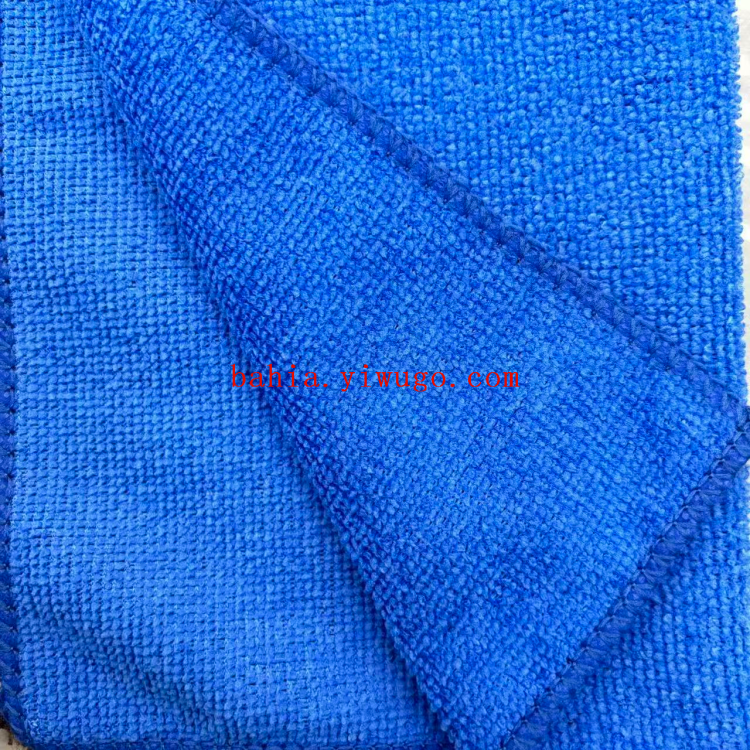 Three pieces of plain polyester fabric, 30*40cm, kitchen dishcloths, stain removers, wiping cloths and cleaning cloths Item Picture