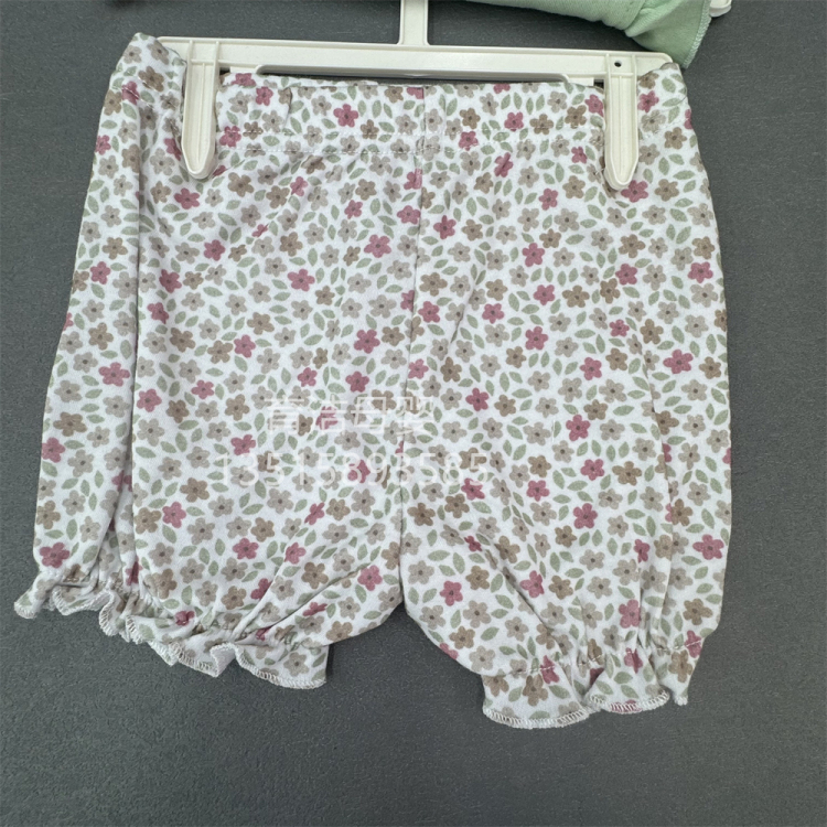 3件套婴儿衣服套装宝宝蝴蝶结发带宝宝衣服宝宝裤子婴儿用品