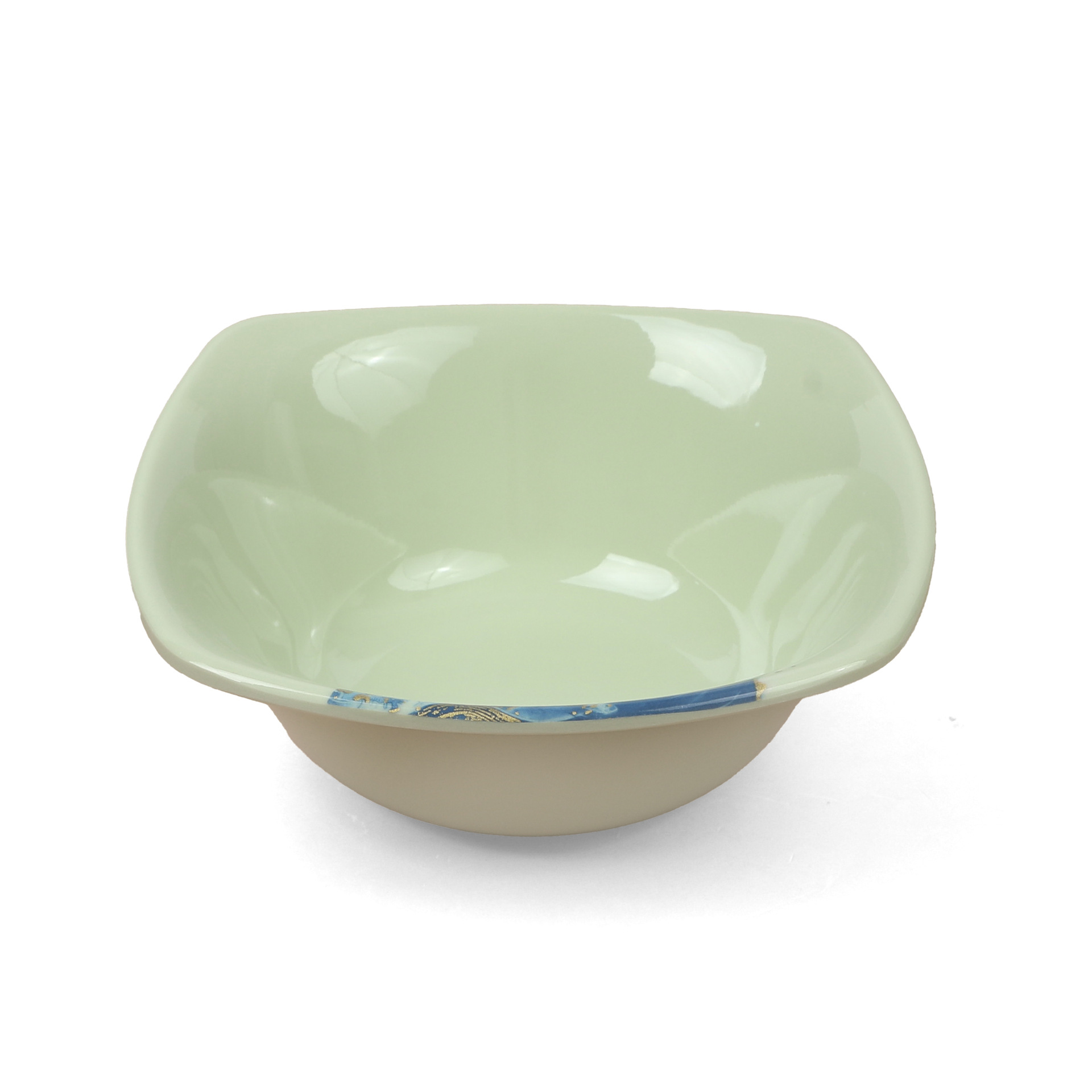 Cute celadon Japanese-style hand-painted bowls, plates and tableware set Application Scenario