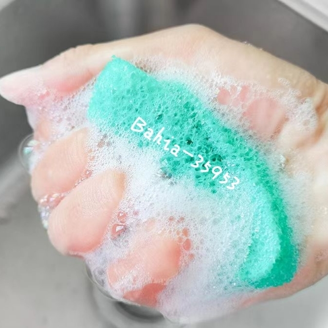 Silicone Cleaning Spongr bouncy, powerful cleaning silicone sponge... bahia Specification image