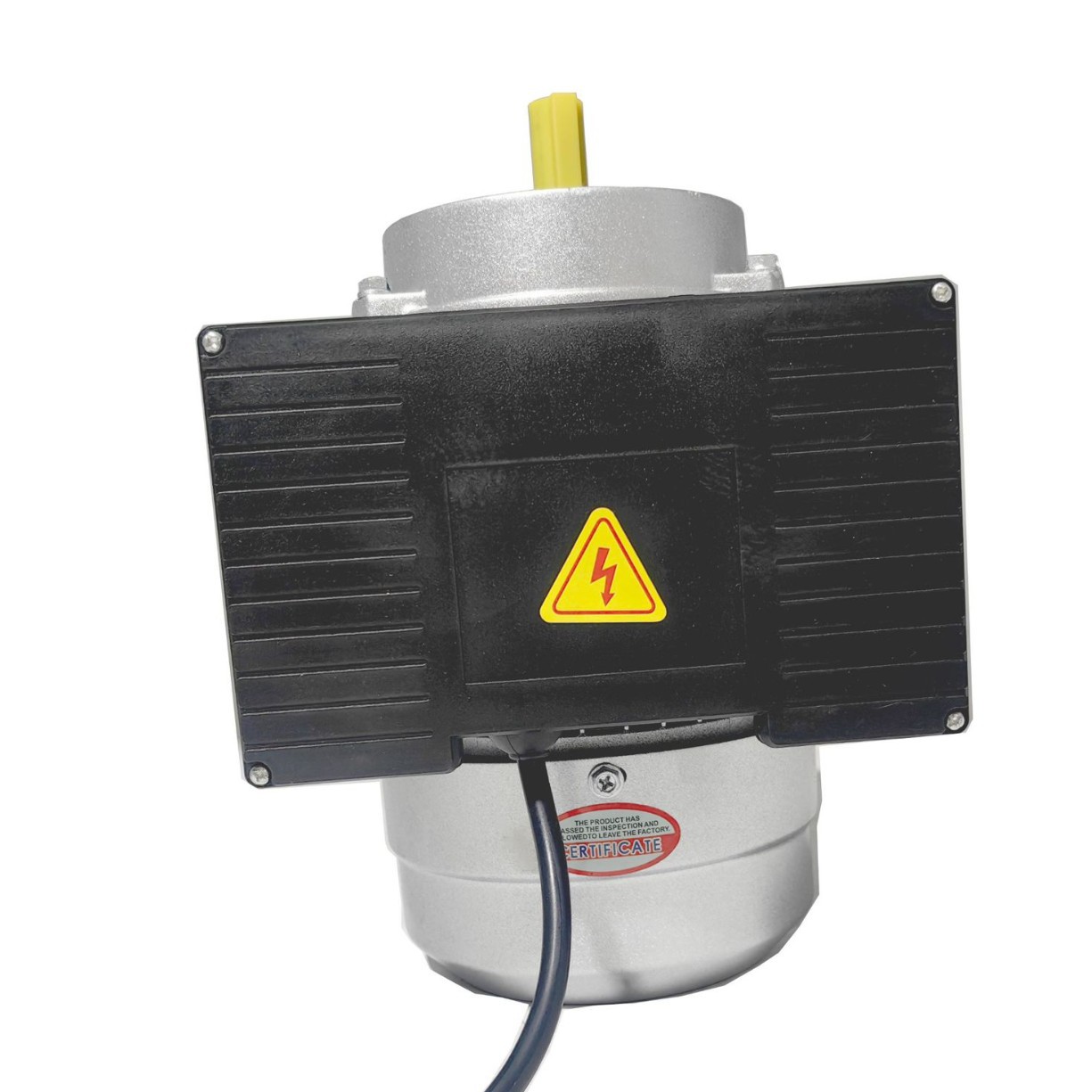 Single-phase aluminum shell double capacitor stretch type customized boiler fan oven equipment matching pure copper new material motor details Picture