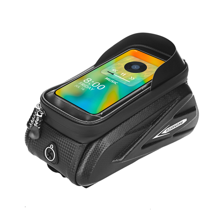 YA404 hard shell upper tube bag, bicycle hard shell bag, front beam bag, mobile phone touch screen upper tube bag, saddle bag, frame bag details Picture