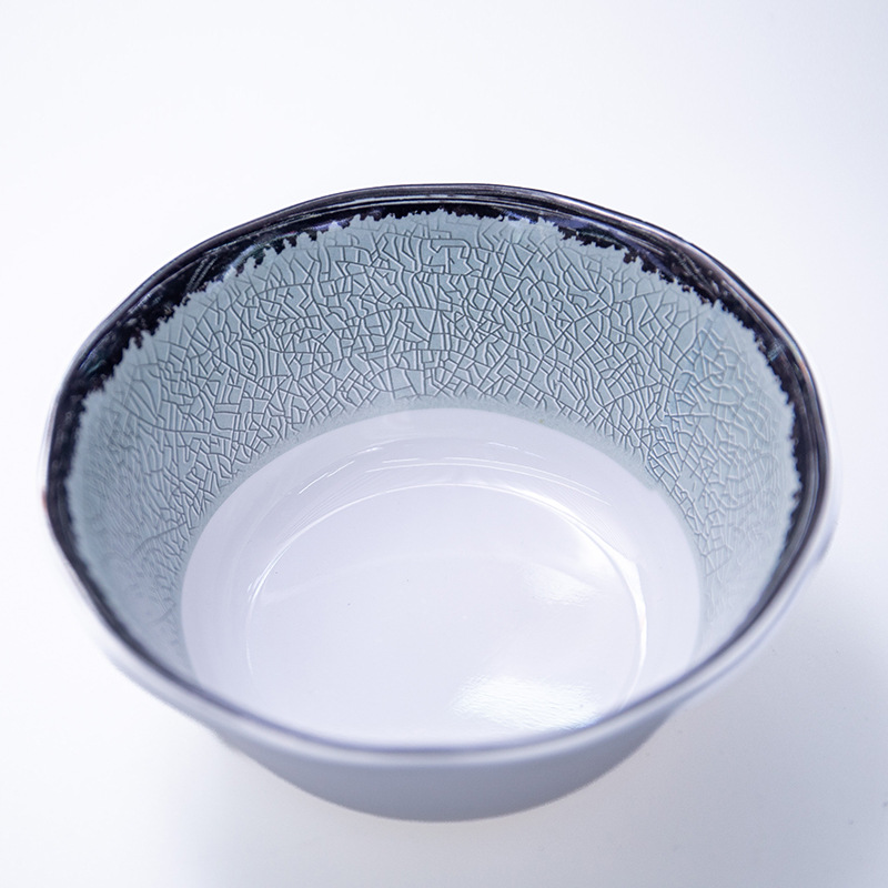 Melamine tableware plates, commercial restaurant and hotel rice bowl plates, fast food restaurant pig's trotter rice fast food plate sets, factory Application Scenario