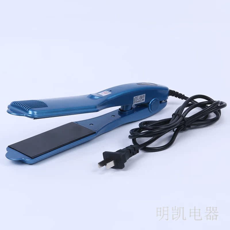 Guangming 1066 fashionable and popular hair straightener, electric splint with glaze coating, fast heating, hair care tool wholesale details Picture