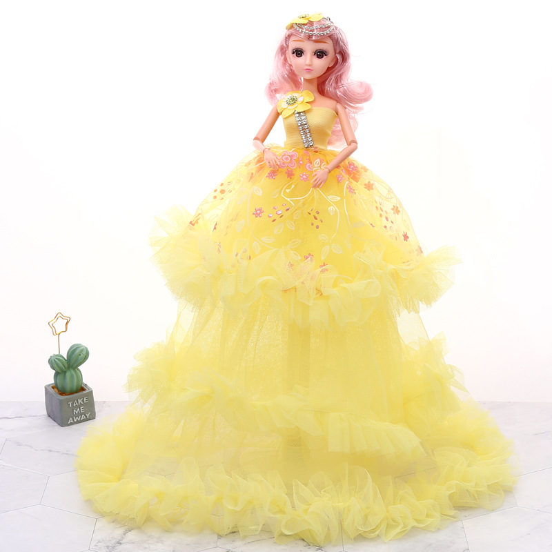 50厘米夜市货源婚纱公主芭比娃娃创意摆件女孩儿童玩具萝莉公主礼品批发