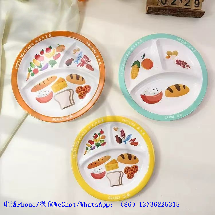 Melamine food-grade tableware and porcelain imitation tableware sets are popular in stock for foreign trade. They are available in bulk and do not fade. They can be machine washed Application Scenario