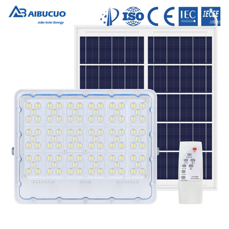 AIBUCUO巨舶品牌严选热款巨舶太阳能投光灯LED灯家用太阳能灯照明室外