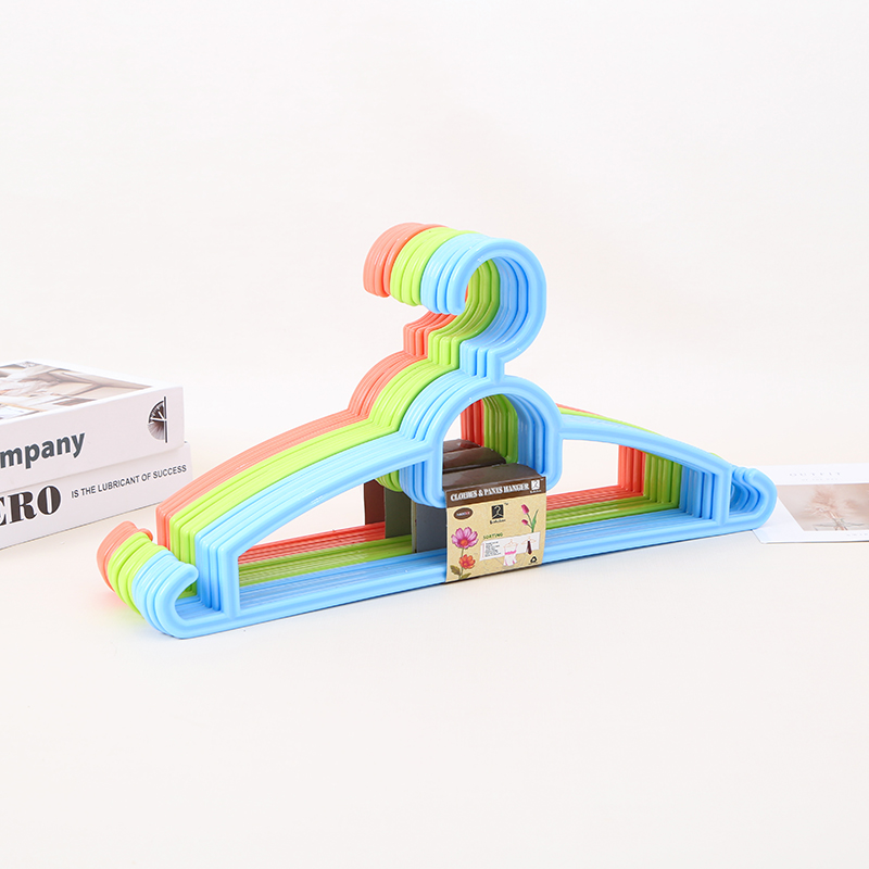 晾晒实心塑料衣架多用途晾挂成人女士衣架服装围巾衣架厂直销