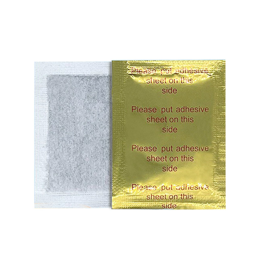 Foreign trade foot patches Ginger mugwort English foot patches Mugwort patches Green Tea English gold foil foot patches Application Scenario