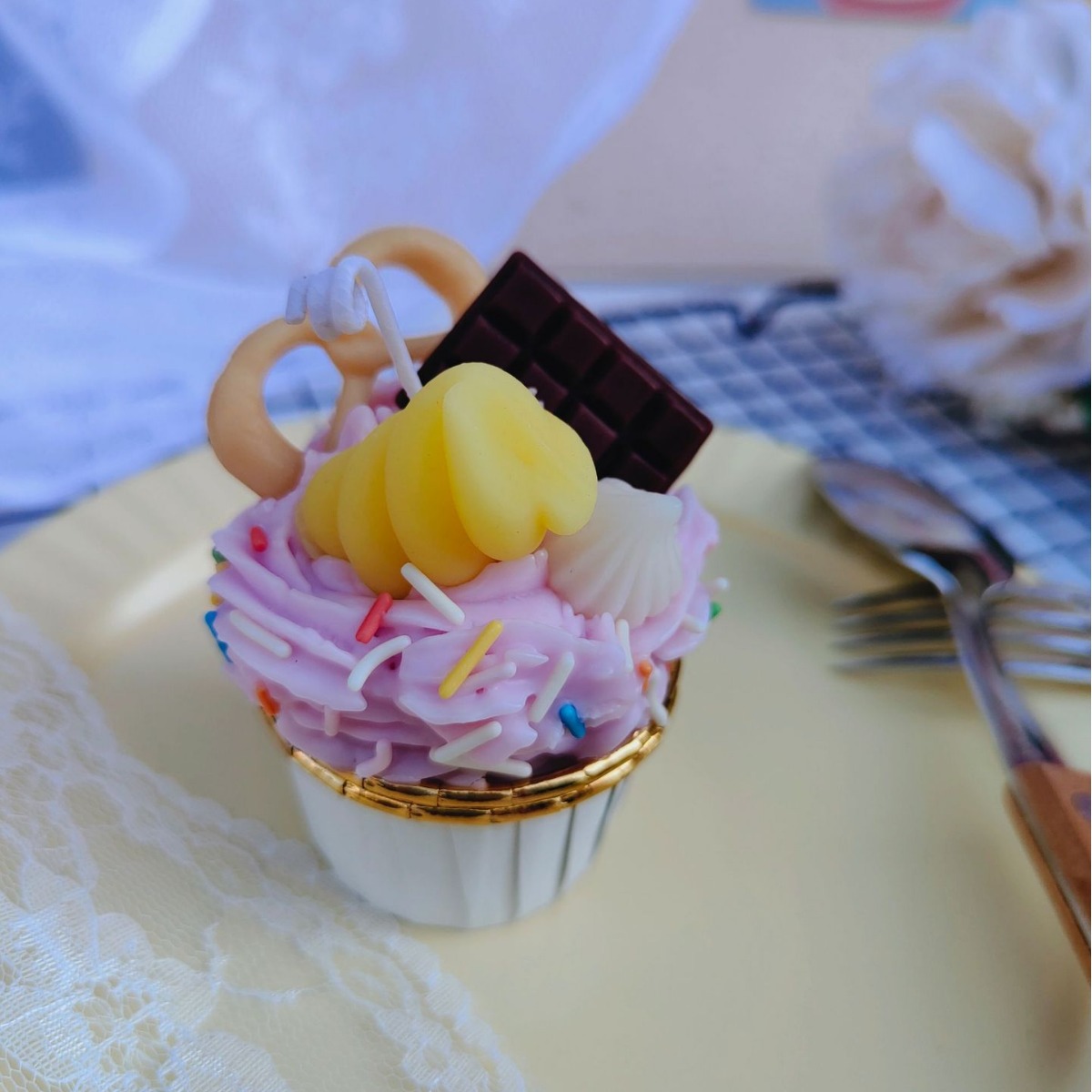 蜡烛/蜡烛派对用品/生日数字蜡烛/香薰蜡烛/金粉小蜡烛产品图