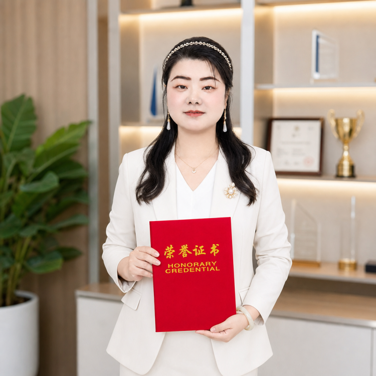 得力8K附赠内页红色绒面烫金荣誉证书
