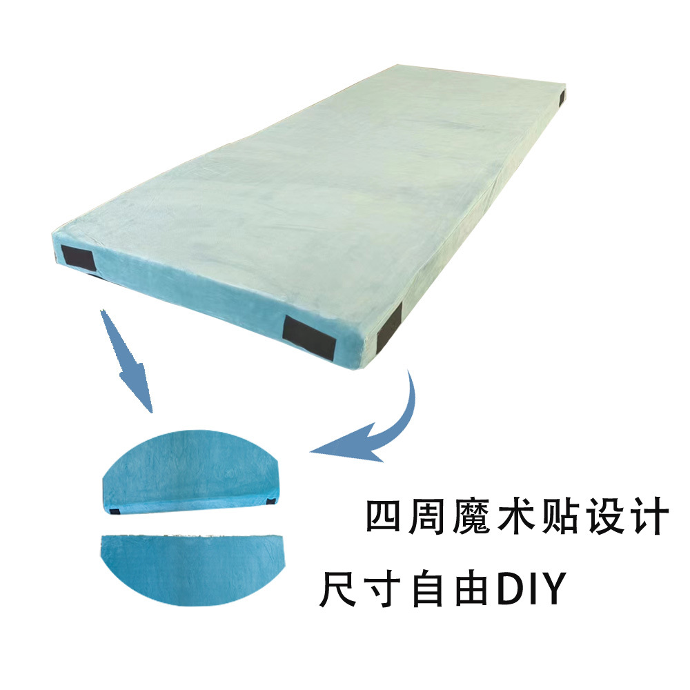 户外旅行海绵床垫便携式草坪野营户外海绵床垫魔术贴可拼接