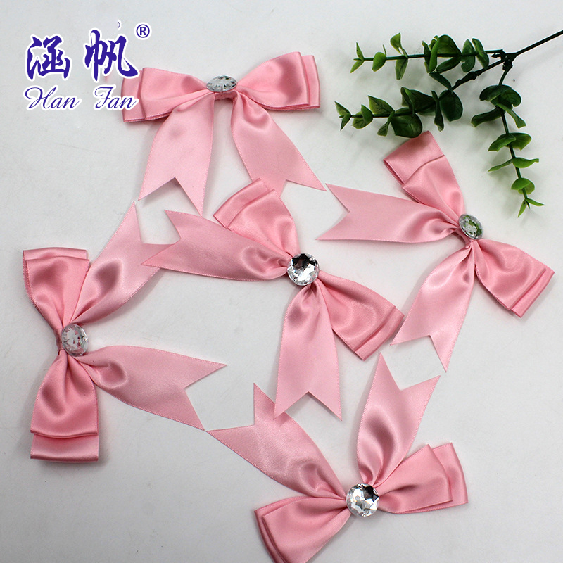 High-density polyester lead knot, bow knot manufacturer wholesale gift packaging box, bow knot, wedding candy box special accessories Specification image