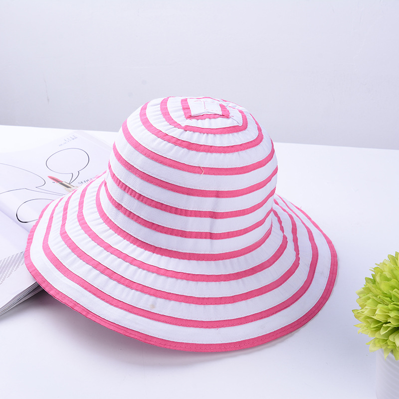 Korean hats for women, summer sun hats, women's straw hats, beach flower and grass woven sun hats