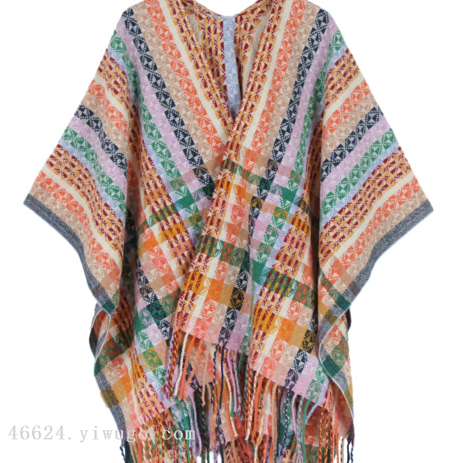 披肩/丝巾柔透气/薄款披肩/纱巾/牙卖加图案雪纺沙滩巾产品图
