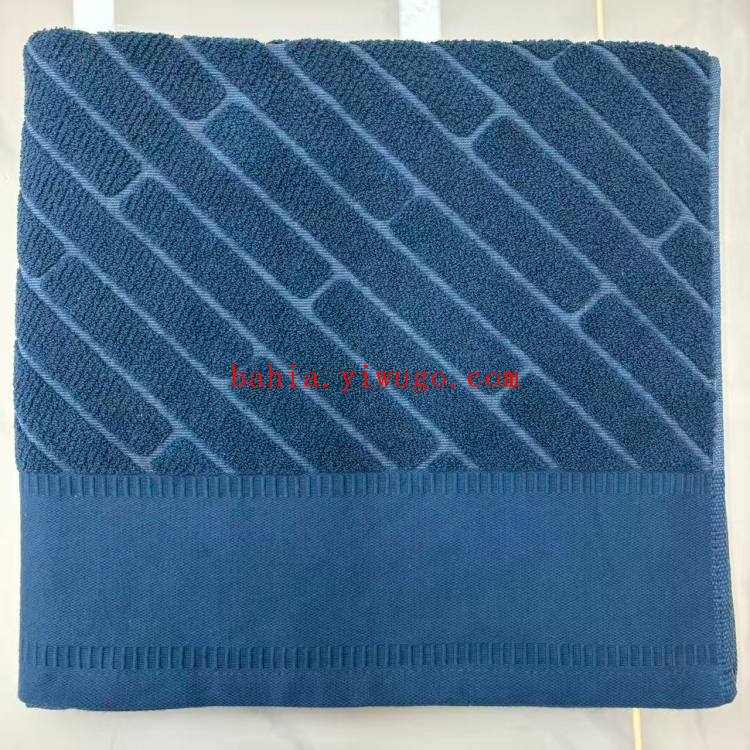 bahia Great Wall Wall Pattern pure cotton Bath Towel 70*140cm Home wrap bath towel Hotel Bath towel Bath towel Specification image