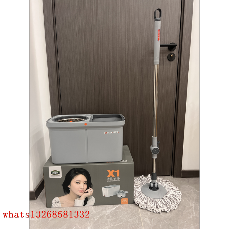 New type of dry and wet dual-purpose rotating mop, no need for hand washing, enlarged and thickened household rotating mop, lazy person absorbent mop bucket Application Scenario