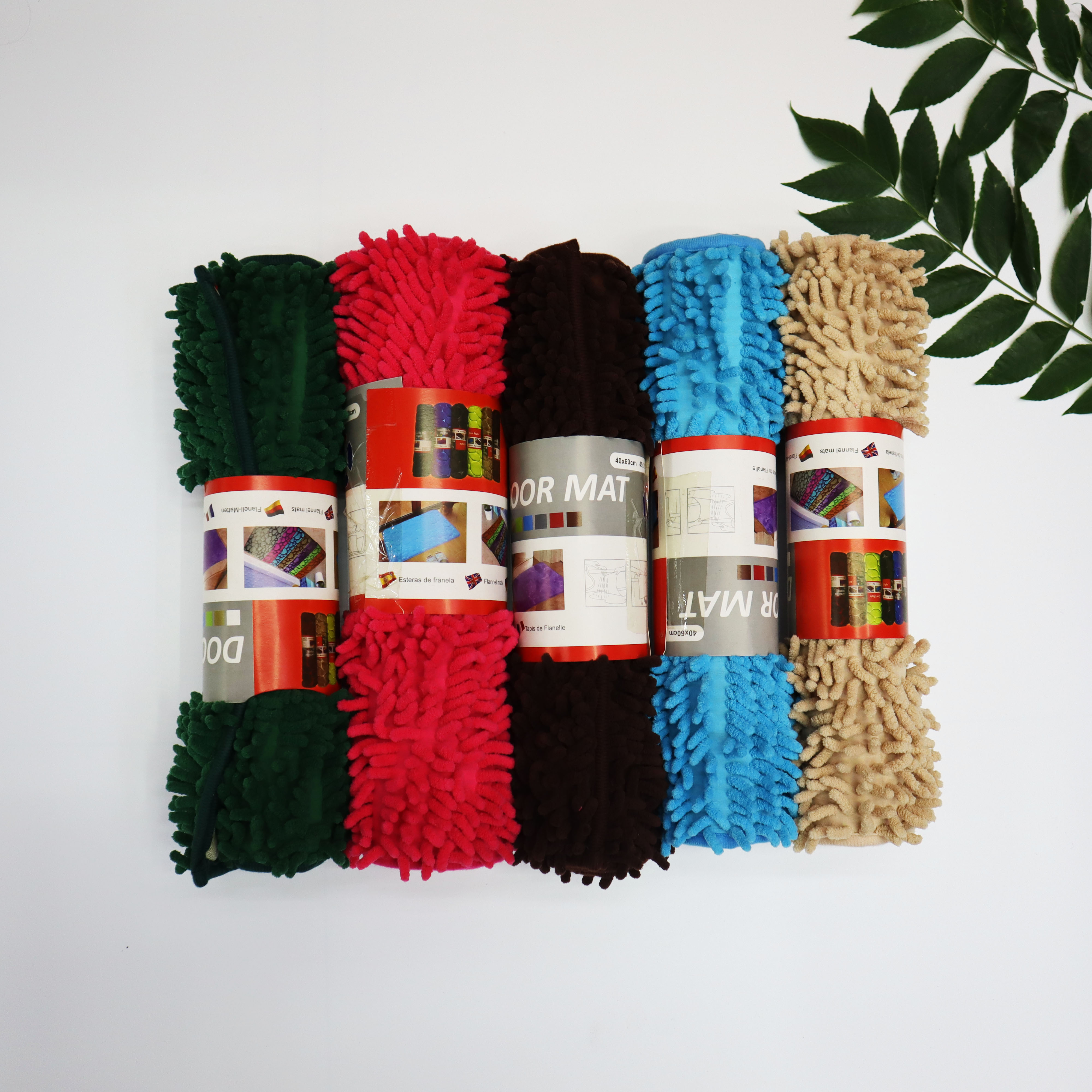 Tianxi Fleece 3D stone embossed carpet, bathroom water-absorbing and anti-slip floor mat, bedroom door mat Application Scenario