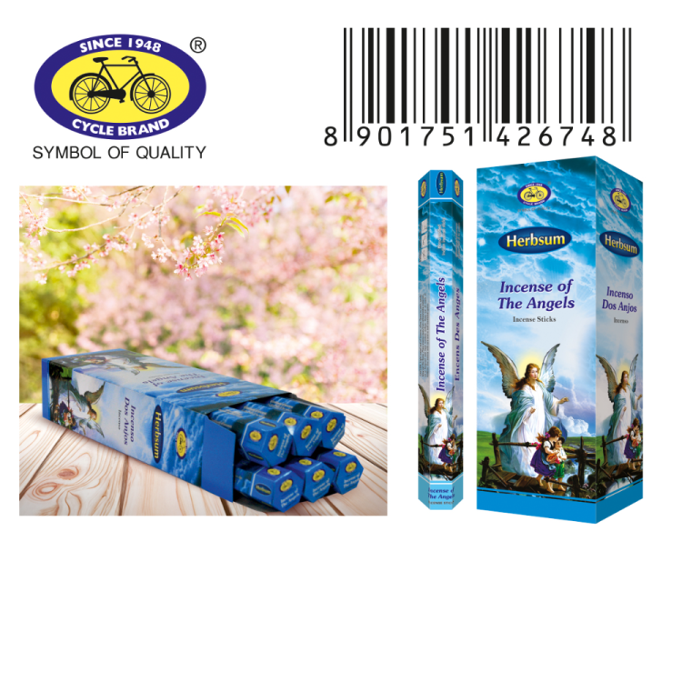 进口印度香塔香瑜伽线香HB110-Incense of The Angels.