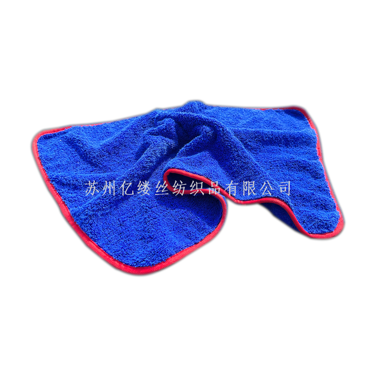 Amazon car drying towel, ultra-fine fiber mirror cleaning cloth, thickened high and low wool absorbent car wash cloth details Picture