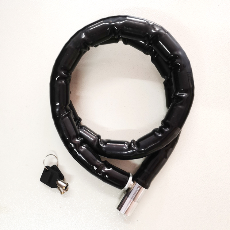 240907山地自行车关节锁电动摩托车钢缆锁单车链条锁防盗锁