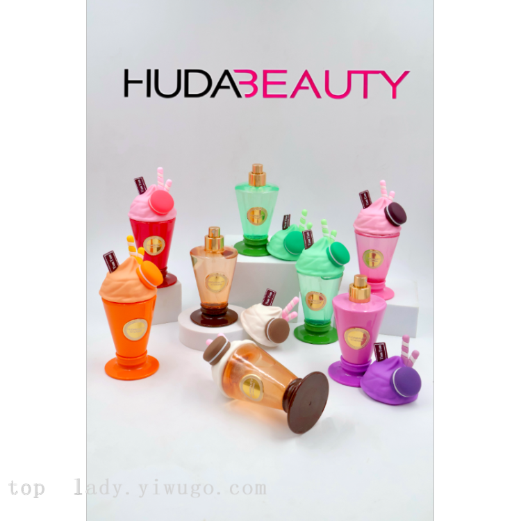 HUDA BEAUTY Sweet Perfume for Women and Men, unisex Ice cream Candy Chocolate Macaron