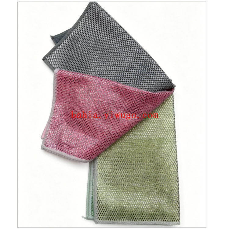 Grey loofah disposable kitchen-specific cleaning cloth, lazy cloth, cleaning cloth, kitchen-specific paper, lazy cloth, cloth Specification image