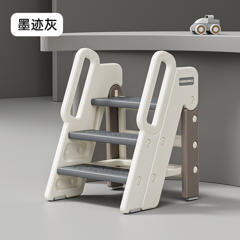 Baby step chair, handwashing step stool, children's footstool, infant and toddler learning tower, washstand, step stool, foldable children's safety seat Item Picture