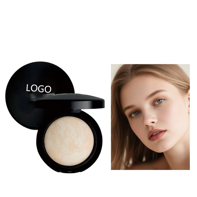 Alta calidad OEM/ODM fábrica personalizada al por mayor pequeño lote personalizado polvo prensado polvo de maquillaje translúcido control de aceite blanqueador protector solar mate corrector polvo porcelana musculose - 3