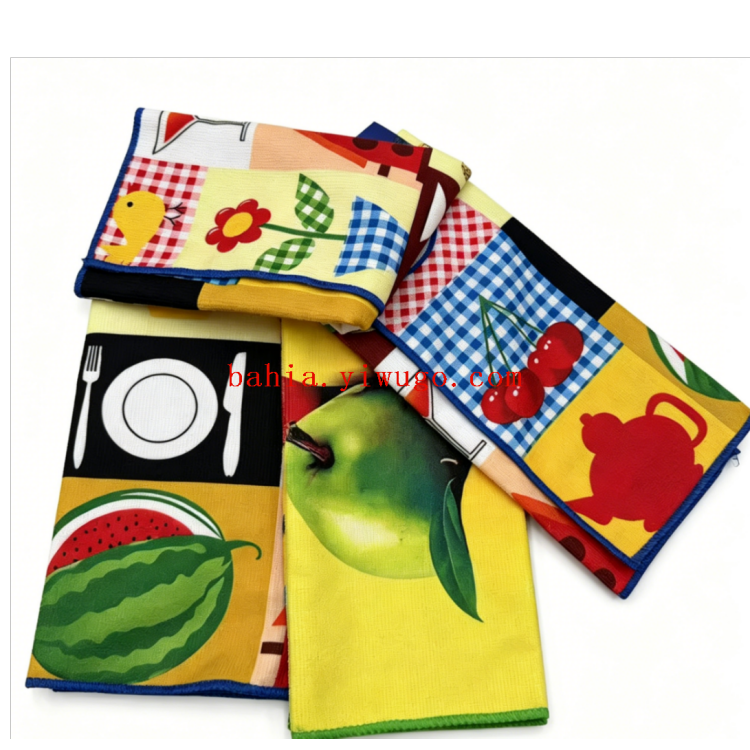 Factory direct sales of microfiber absorbent towels, cleaning cloths and stain removal cloths Item Picture