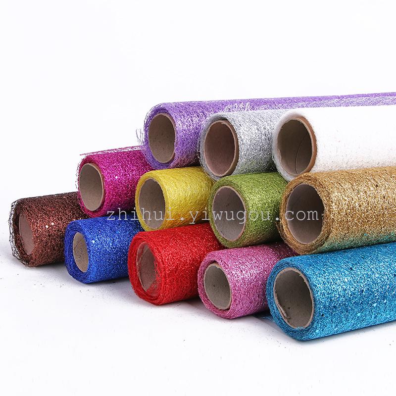 Golden Powder Random Text Mesh Application Scenario