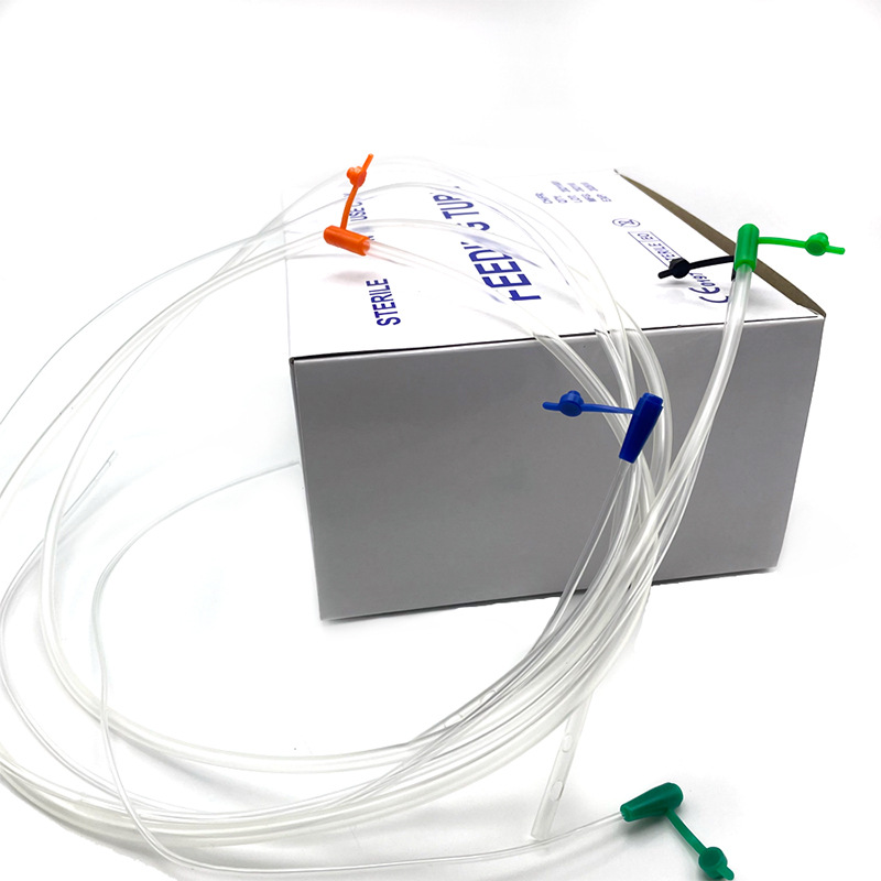Gastric tube liquid food nasogastric feeding tube, nasogastric gastrointestinal tube, long-term nasal feeding tube, medical disposable gastric tube package full figure