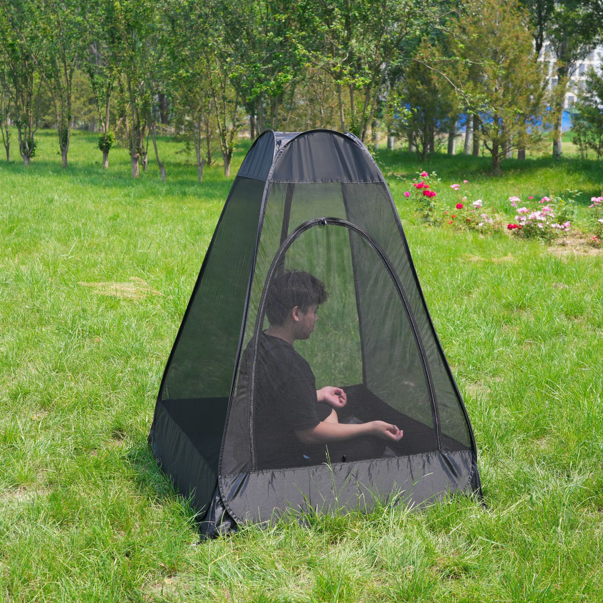 Net fishing, mosquito repellent tent camping, open an outdoor account quickly, summer chanting, giving to Buddha, hand throwing, no need to set up mosquito nets, no need to install