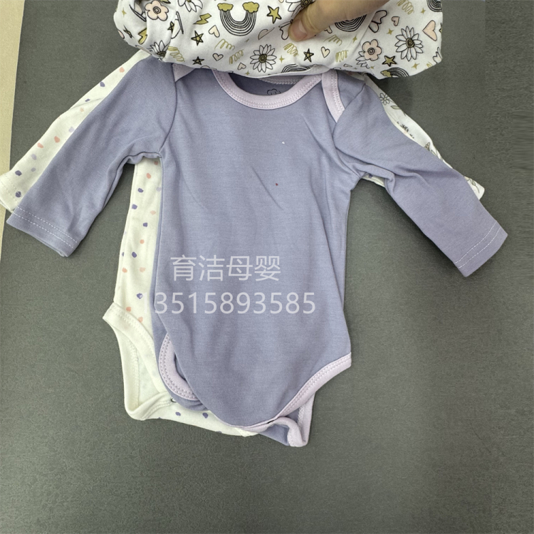 De 5 piezas de ropa de bebé paquete pedo ChunMian camisas de manga larga de ropa para los je YiBao pedo para paula Specification image