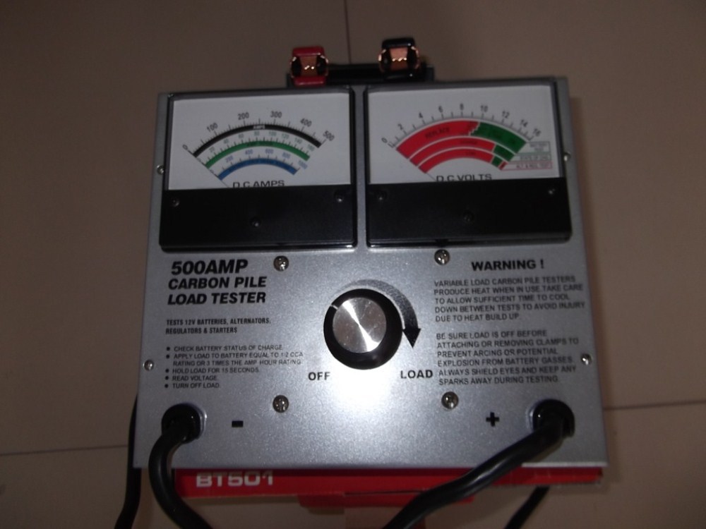 电瓶测试仪 蓄电池测试仪 电瓶检测表 蓄电池测量仪细节图