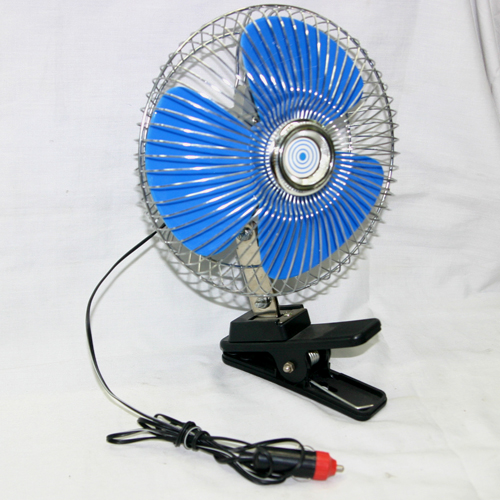 义乌科鹏电器商行8寸不带开关铝塑12V车载点烟器风扇