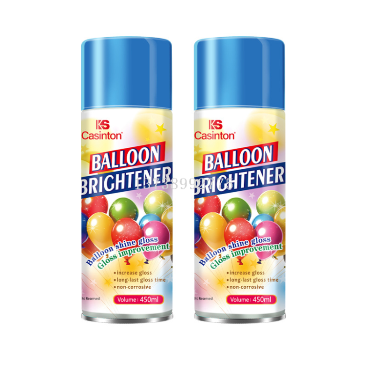 Balloon brightener, anti-oxidation brightener, enhances gloss. Wholesale of balloon brightener for parties and weddings Specification image