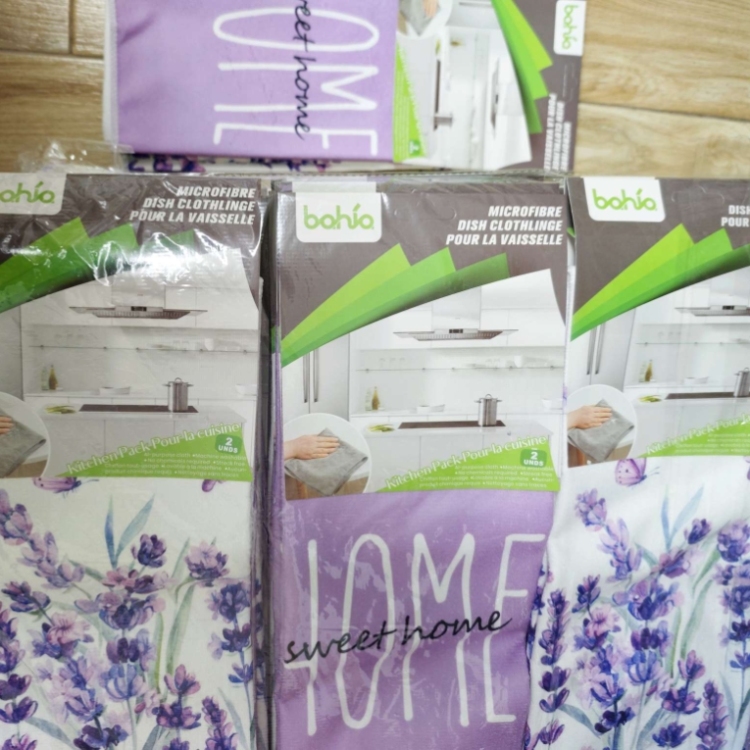 Thickened, velvety and enlarged tea towel cleaning cloth 45X70cmX2P/ Nail color card details Picture