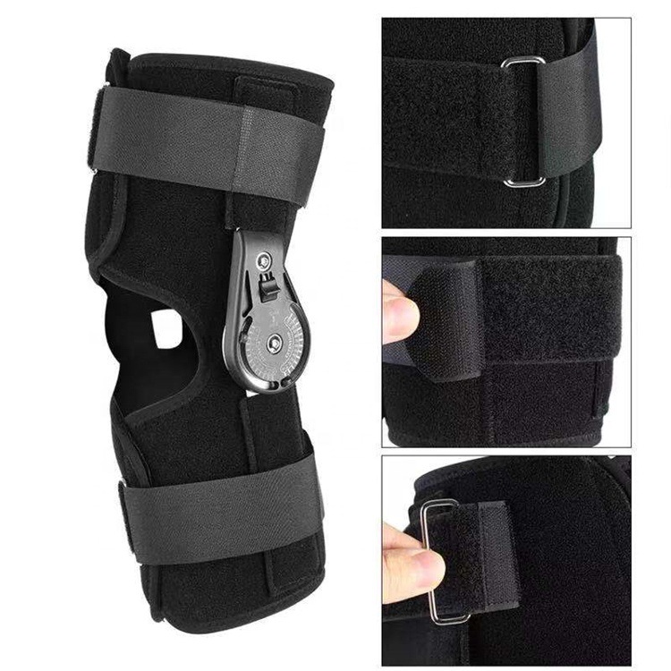 Adjustable knee joint braces, knee fracture rehabilitation fixation braces, ligament strain rehabilitation braces Application Scenario