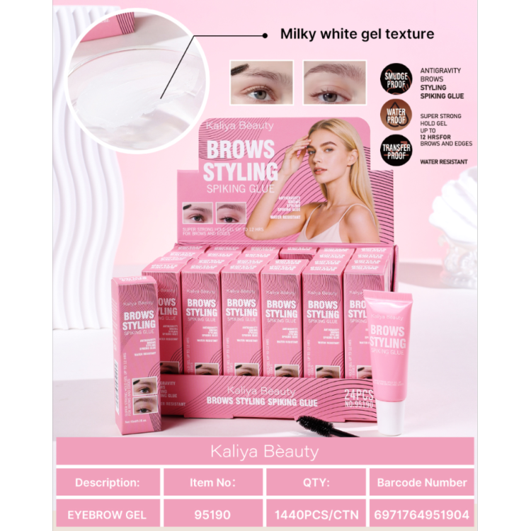 KaliyaBeauty's new styling eyebrow gel modelexport-readystylingmascar is in stock details Picture
