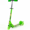 Wholesale of children's scooters, all-iron three-wheel flashing scooters, pedal scooters, energy-saving folding scooters details Picture