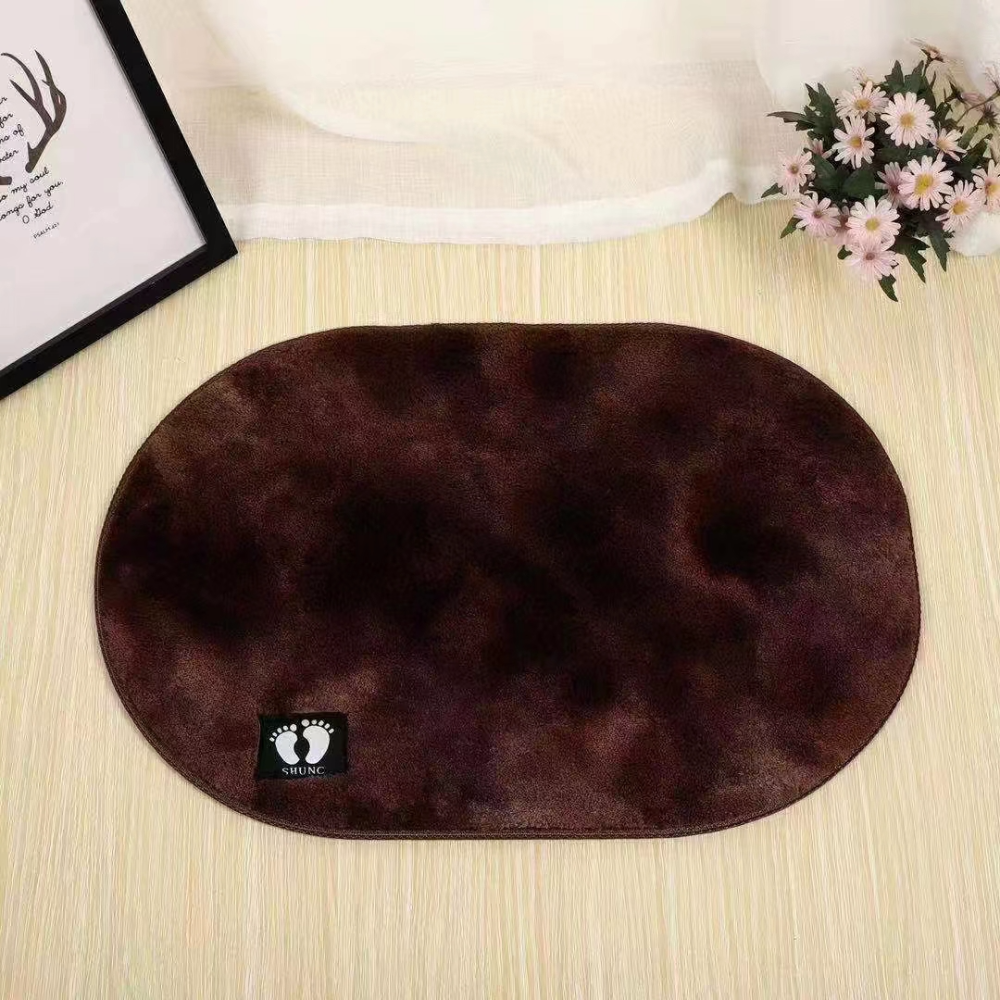 Entrance, living room, bedroom, straight plush carpet, floor mat, bathroom water-absorbing and anti-slip mat, kitchen floor mat