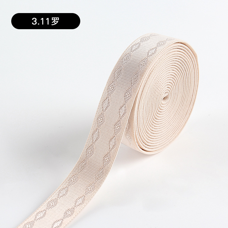 Jacquard shoulder straps, computer jacquard elastic bands, double-toothed elastic shoulder straps, elastic elastic bands, customizable woven straps Application Scenario