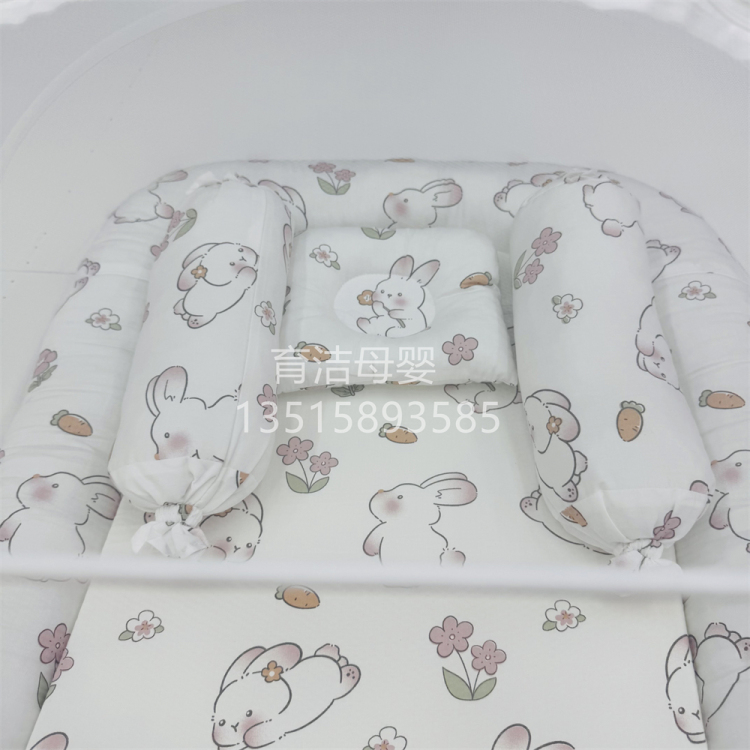 Baby mosquito net, crib, infant bed, middle bed, portable crib for newborns, baby shaping pillow, infant and toddler details Picture