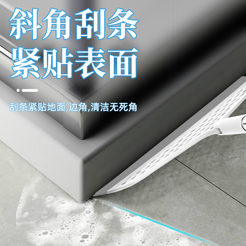 Factory direct sales of water scraper brooms, water scrapers, household land, bathroom, floor glass, widened magic brooms details Picture